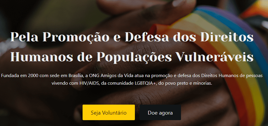 trabalho voluntário em Brasília